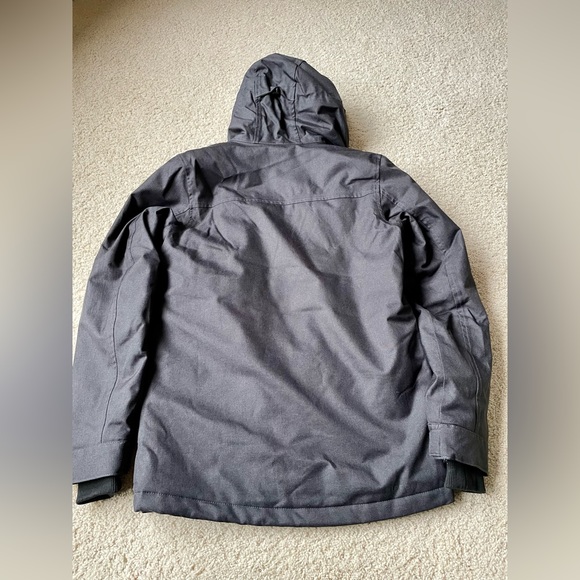 RIPZONE FARSIDE MENS INSULATED PARKA WINTER SKI JACKET 3/4 LENGTH - Picture 6 of 6